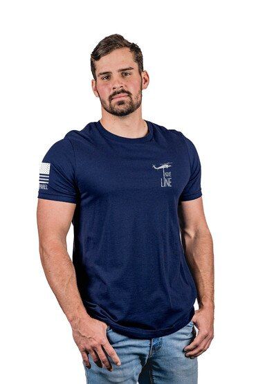 Nine Line ReRead Not ReWritten Short Sleeve T-Shirt in Navy
